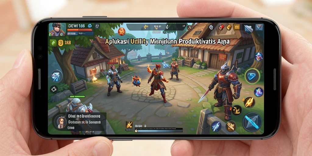Screenshot DEWI188 menunjukkan antarmuka pengguna yang bersih dan fungsional.