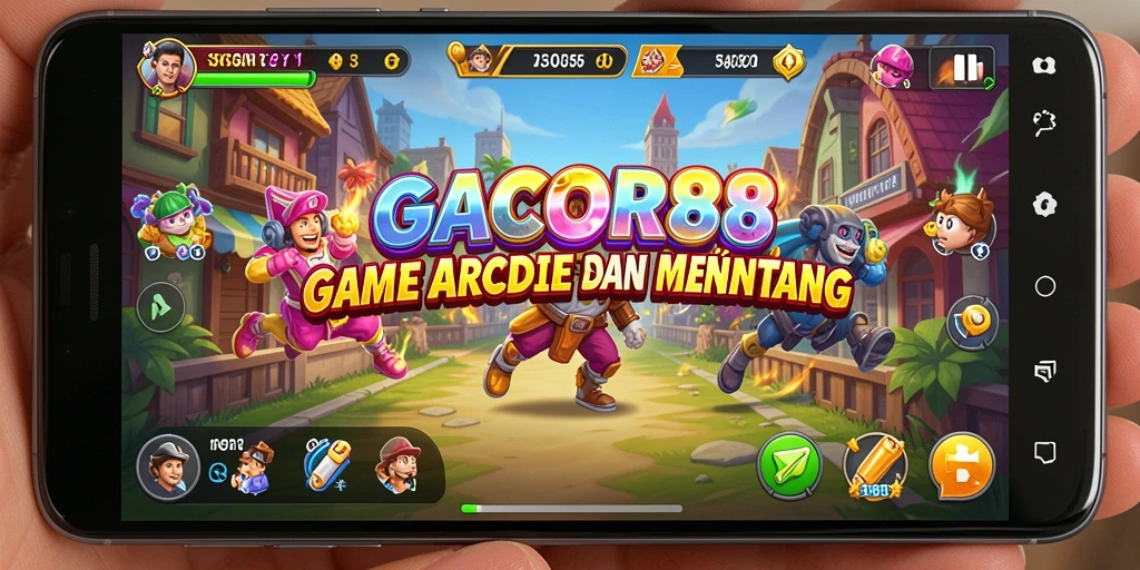Screenshot gameplay GACOR88 dengan aksi seru dan tantangan menarik.