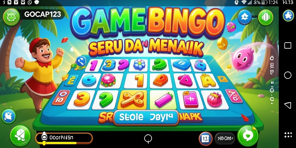Tampilan menarik dari gameplay GOCAP123 dengan suasana Bingo.