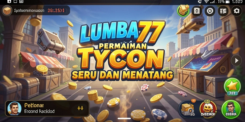 Tampilan gameplay LUMBA77 yang menarik dan interaktif.