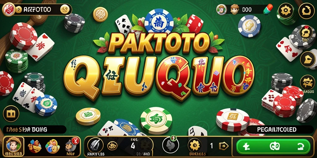 Tampilan gameplay PAKTOTO yang menegangkan dan penuh strategi judi QiuQiu.