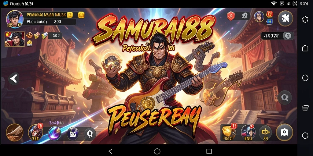 Tampilan gameplay SAMURAI88 yang menarik dan interaktif.