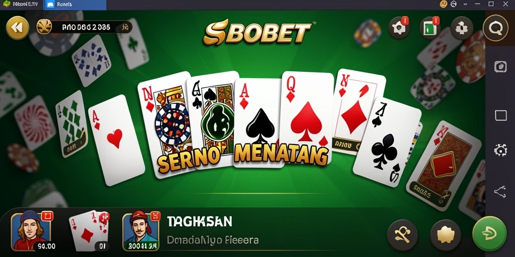 Tampilan gameplay seru dalam SBOBET dengan pemain yang bersaing.