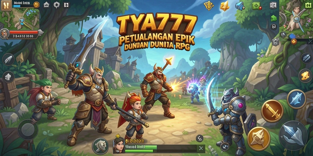 Tampilan gameplay TYA777 yang menakjubkan dan mendalam.